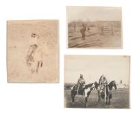 [NATIVE AMERICANS]. Images of western subjects, highlighted by views of Native Americans.