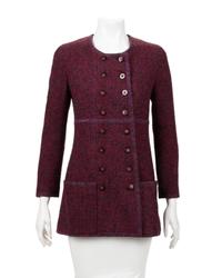 Chanel Wool Double Breasted Jacket, Fall 1993