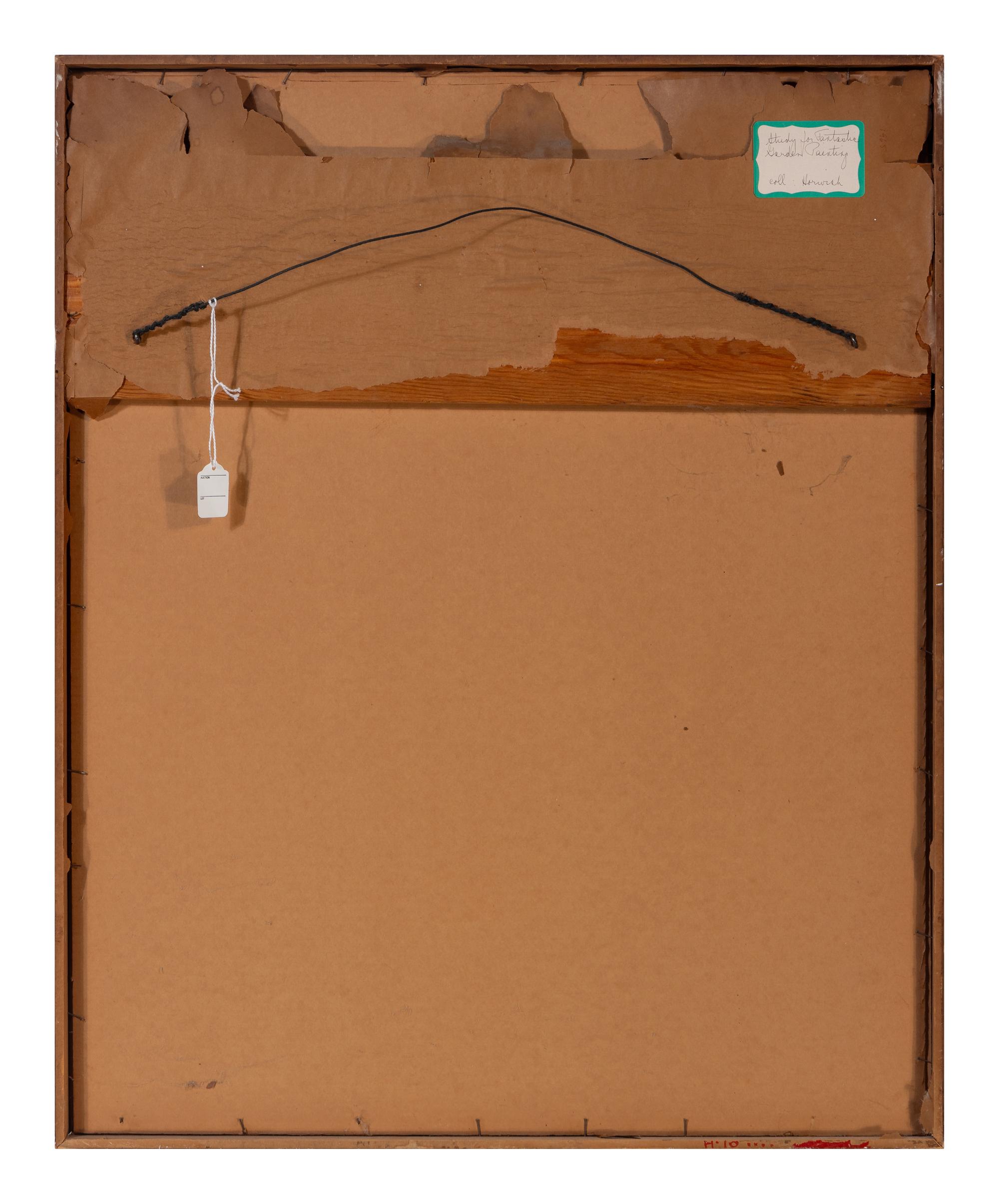 Untitled (Study for Fantastic Garden), 1962