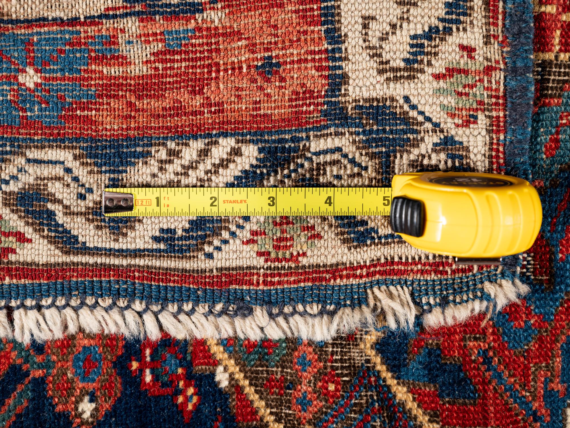 A Zeychour Kuba St. Andrew's Cross Wool Rug