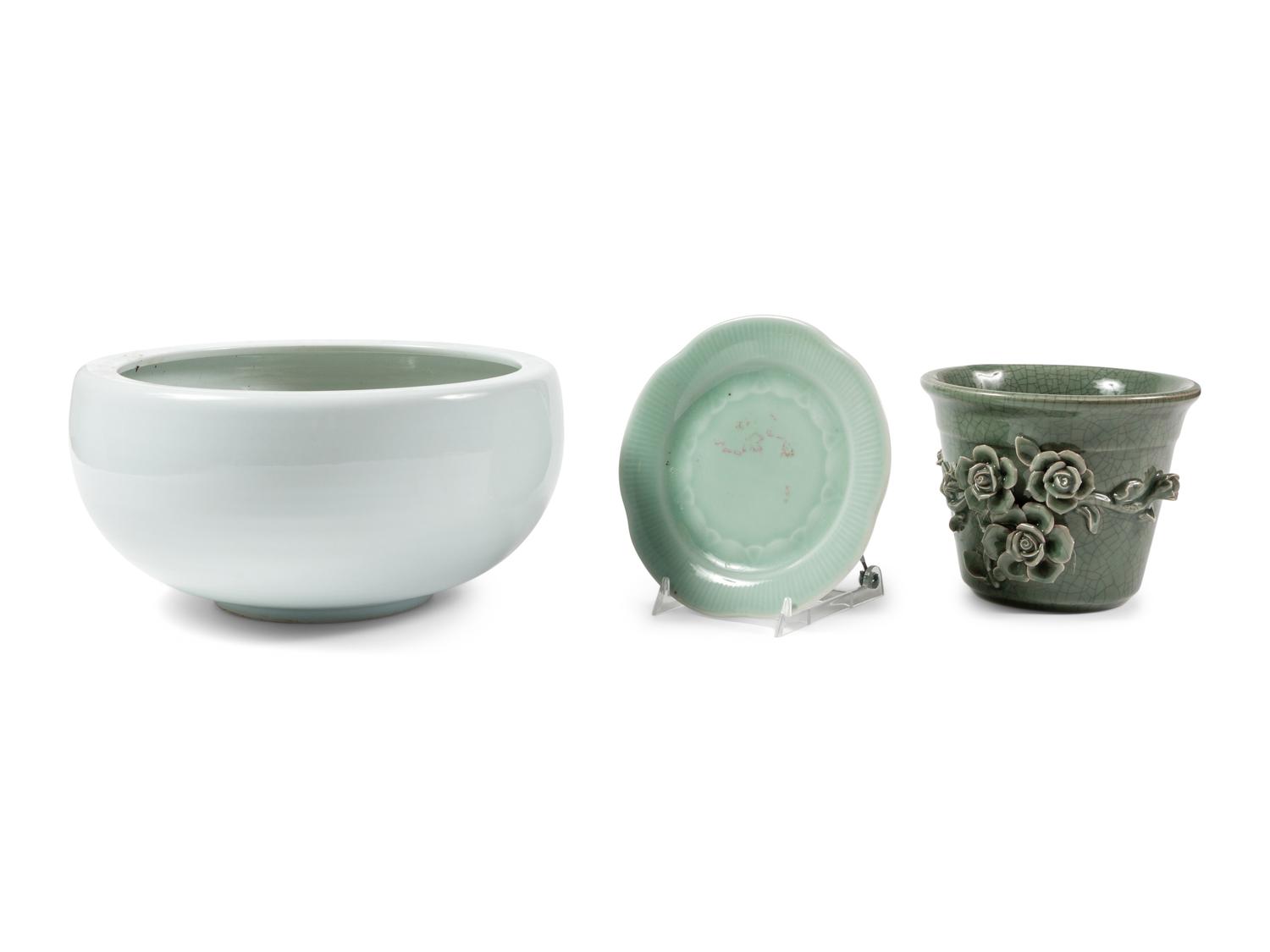 Three Asian Porcelain Wares