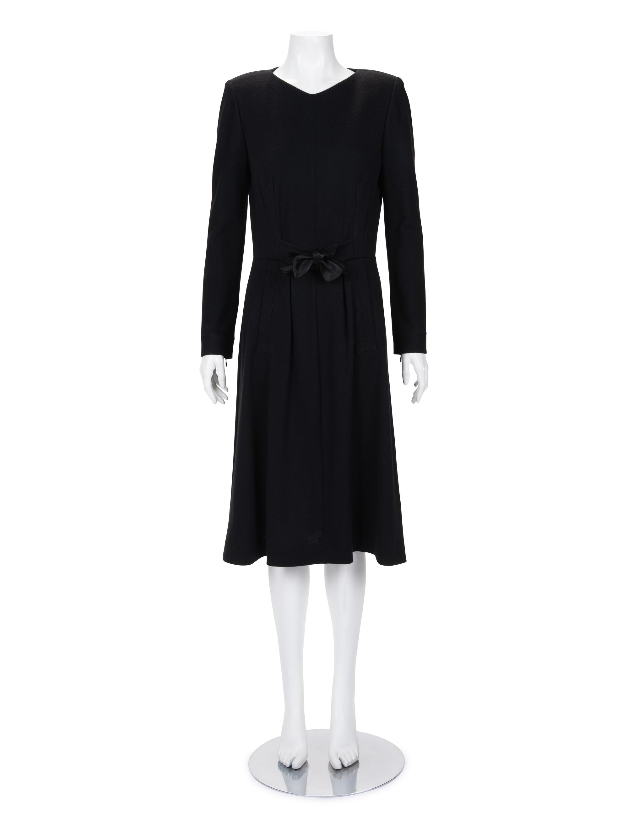 Hermès Wool Knit Dress with Tie Waist, 1980-90s