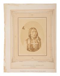 Alexander Gardner (Scottish-American, 1821-1882) — Lone Wolf, Blackfeet ca 1870