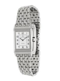 JAEGER-LeCOULTRE, STAINLESS STEEL REF. 250.8.86 'REVERSO' WRISTWATCH