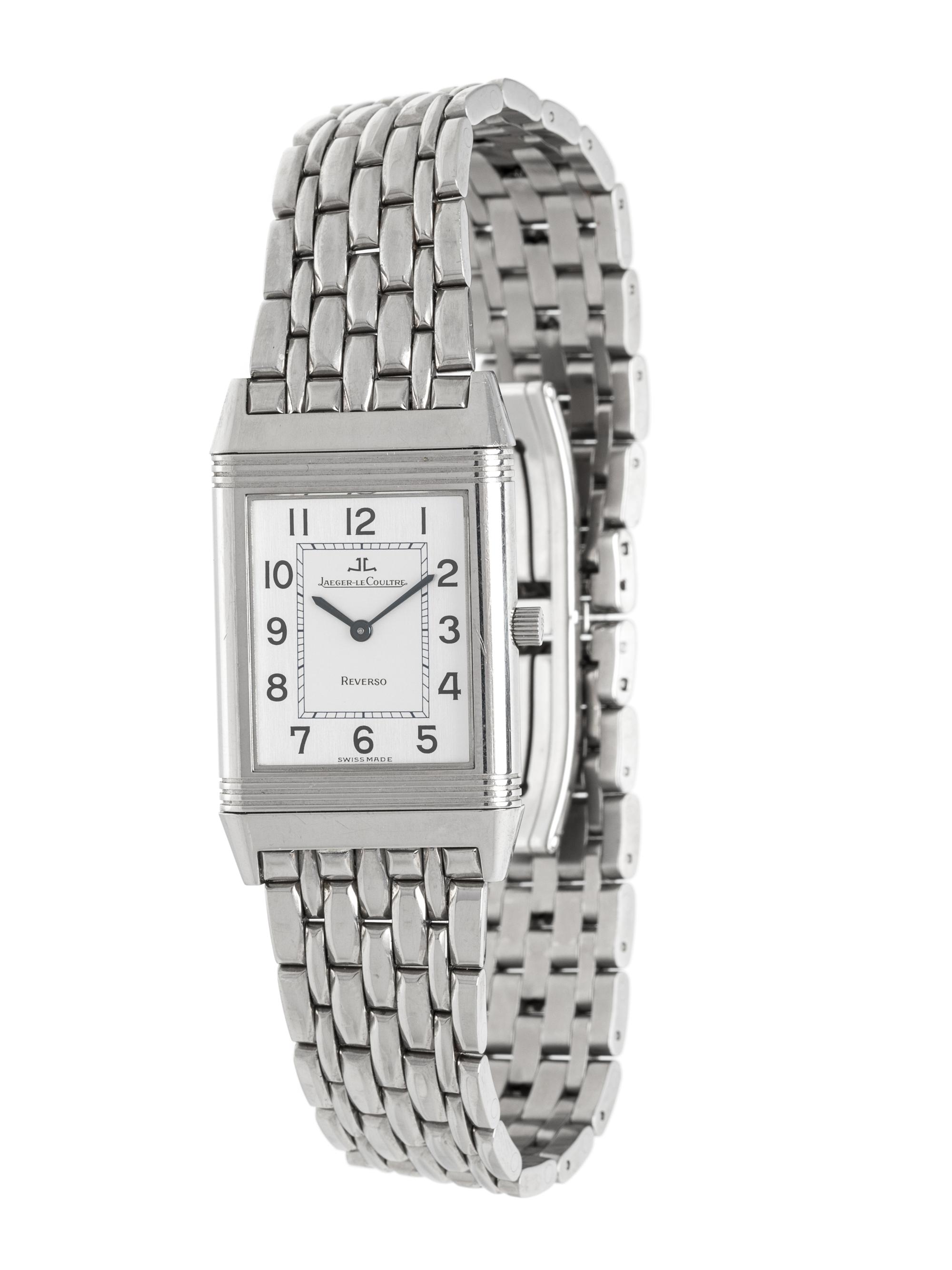 JAEGER-LeCOULTRE, STAINLESS STEEL REF. 250.8.86 'REVERSO' WRISTWATCH