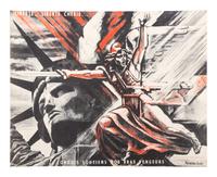[WORLD WAR II]. A pair of French World War II posters featuring artwork by Jean and Natacha Carlu, comprising: