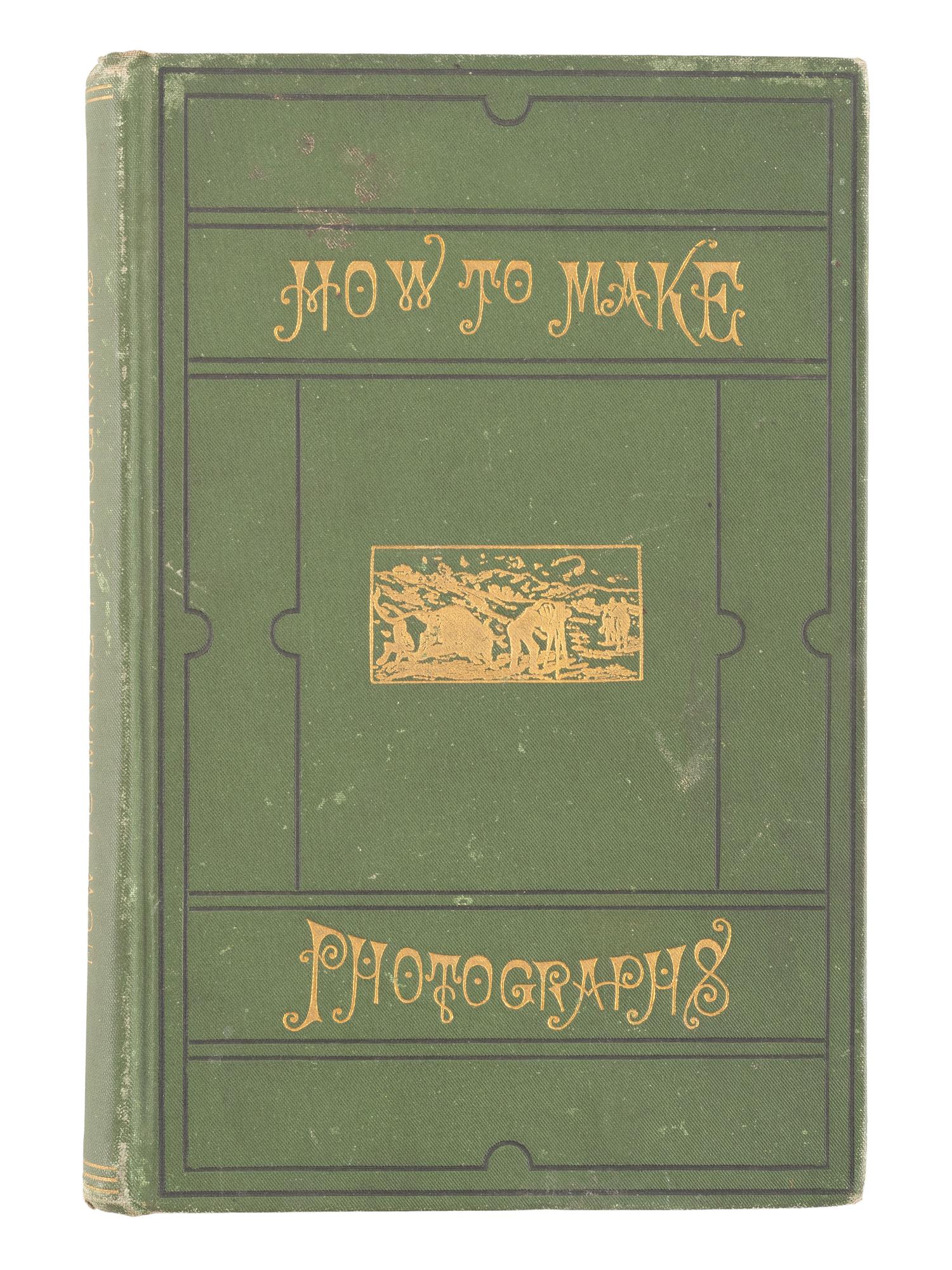 ROCHE, T.C. How to Make Photographs: A Manual for Amateurs . 1886. [ With: ] Literature and ephemera.