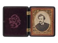 BOOTH, John Wilkes (1838-1865). Several strands of hair purportedly clipped from Booth's head at Garrett's Farm, 26 April 1865.