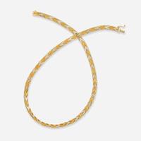 An 18K Yellow Gold Chimento Necklace