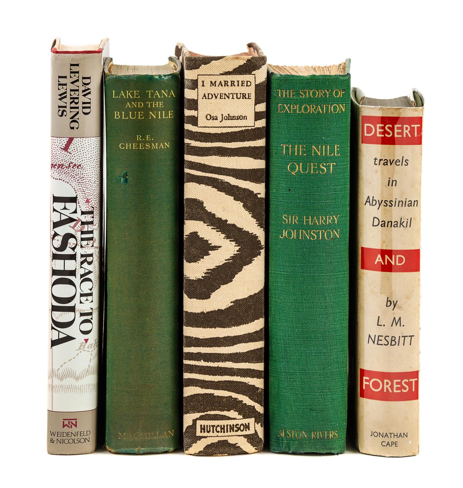 [AFRICA]. A group of 8 works, including: