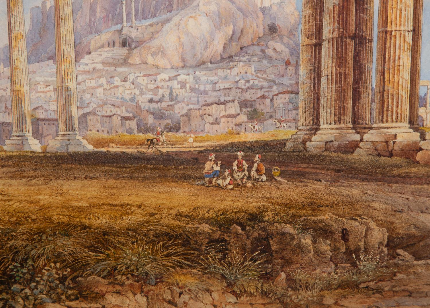 Two Works; Acropolis and Temple of Zeus