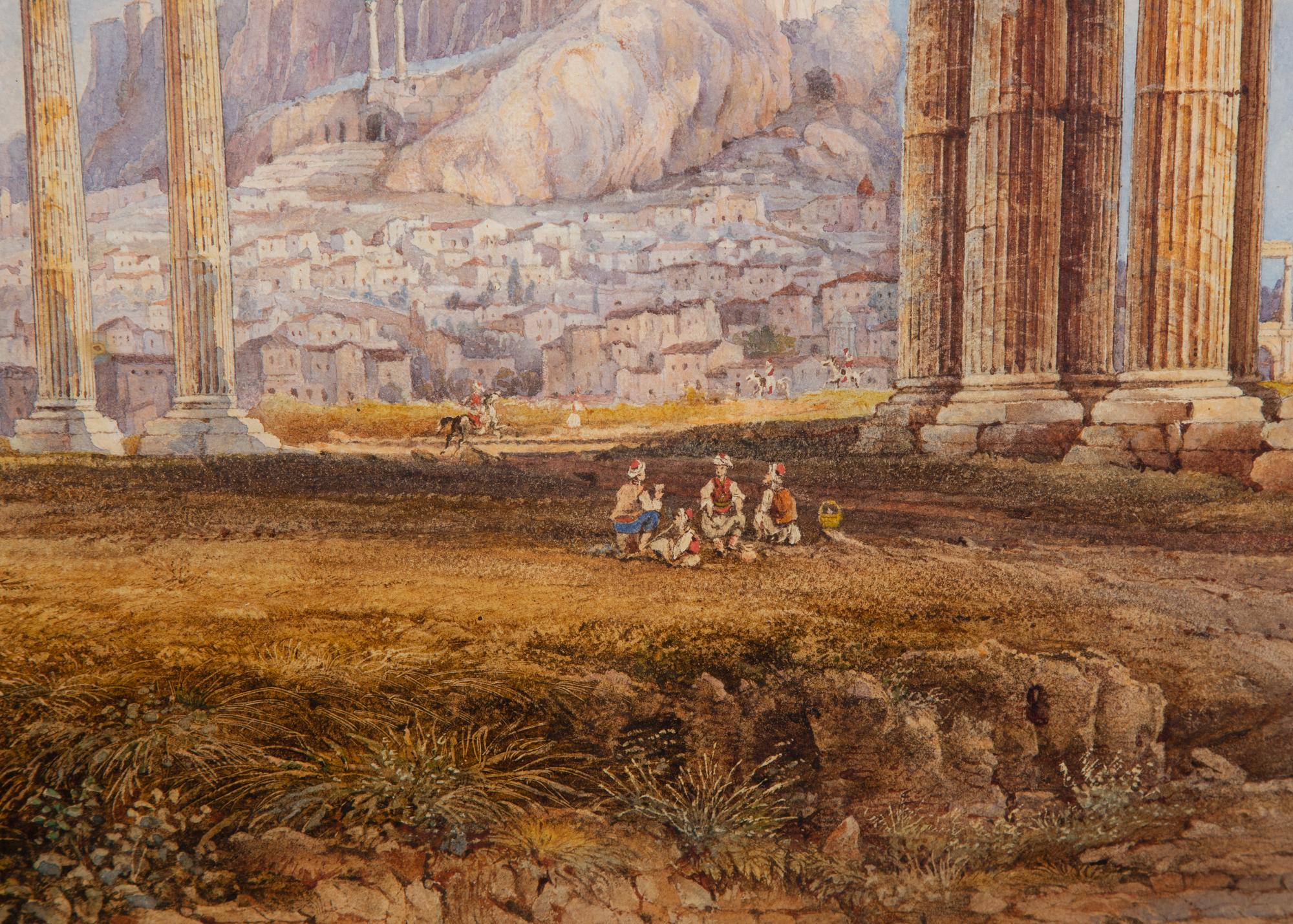 Two Works; Acropolis and Temple of Zeus