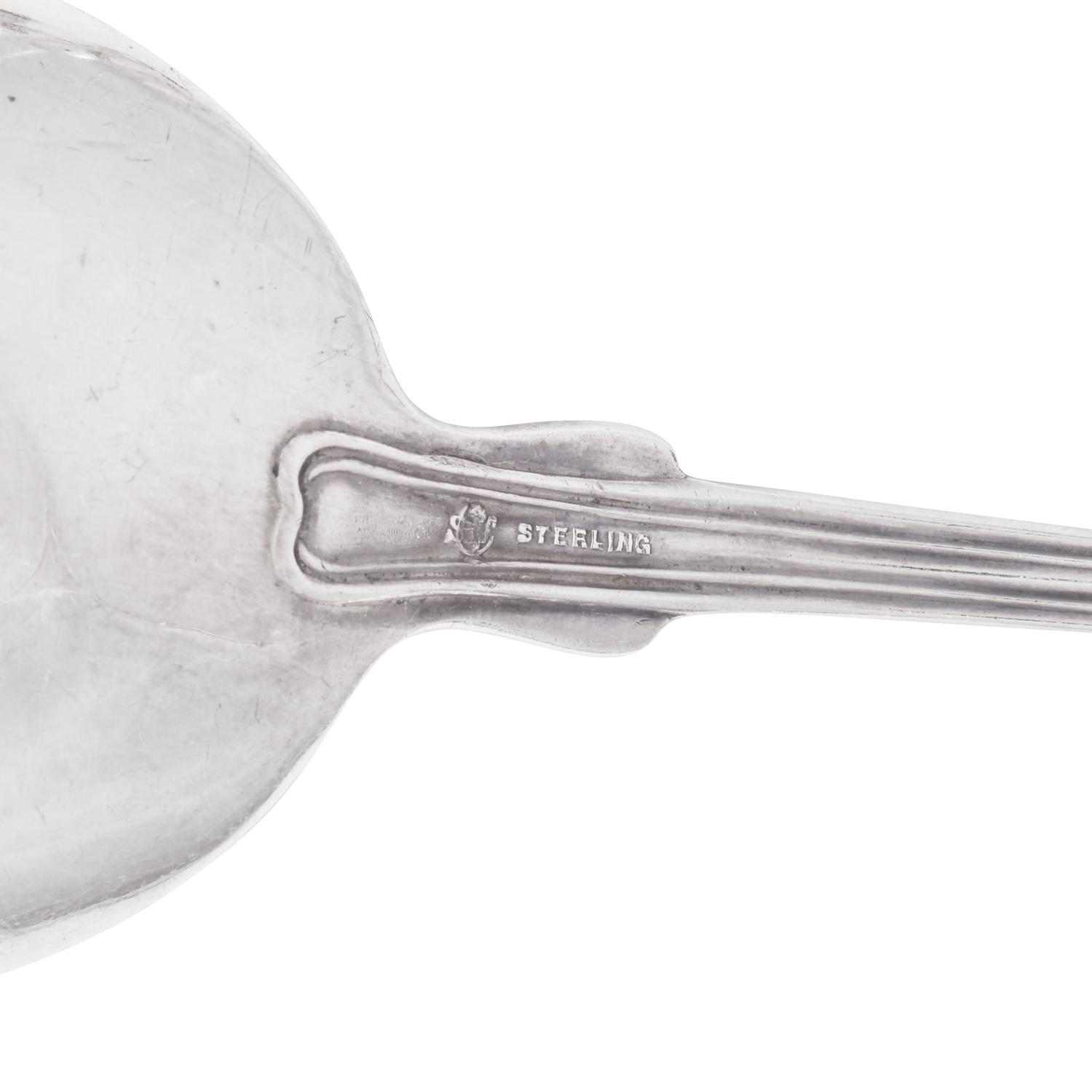 An American Silver Flatware Service