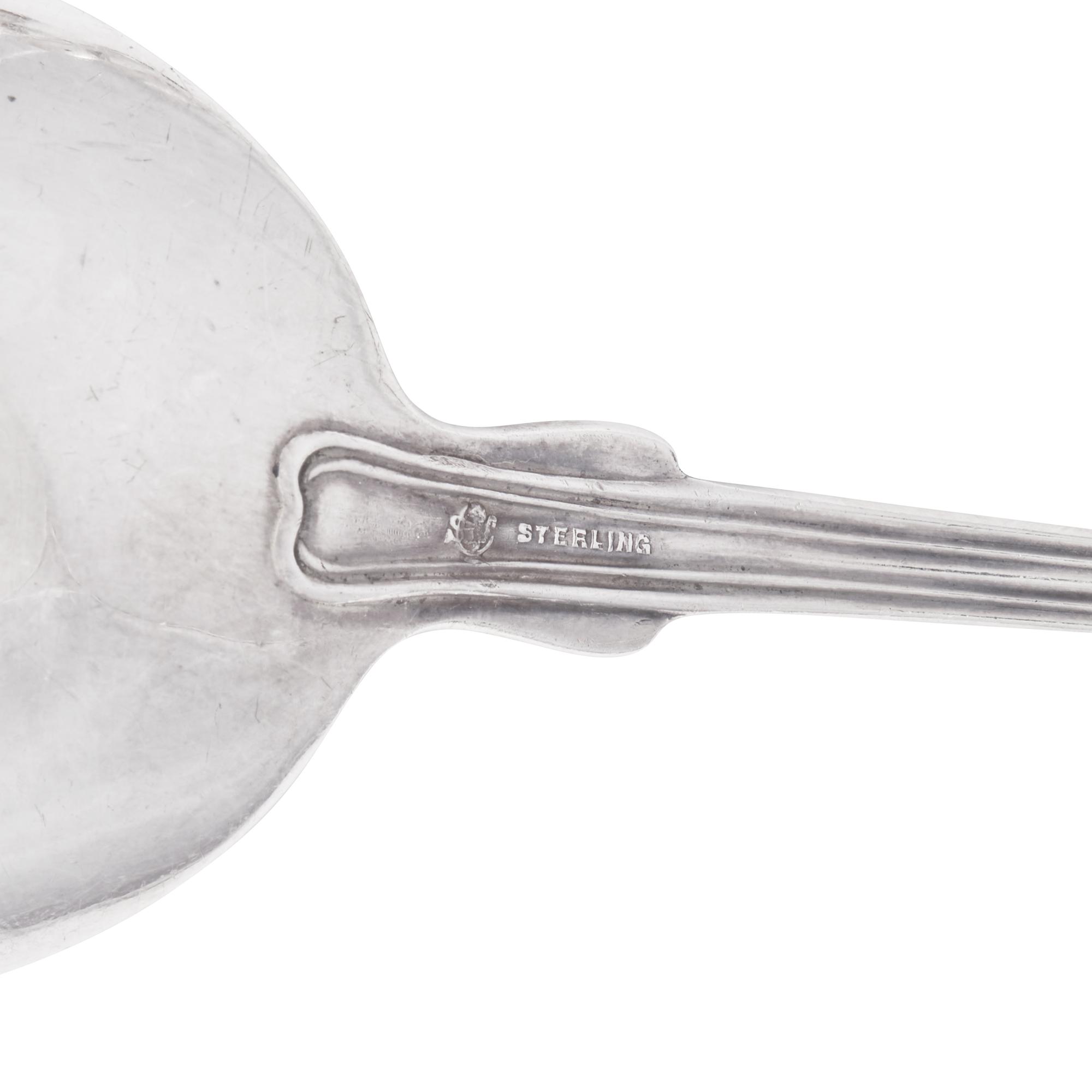 An American Silver Flatware Service