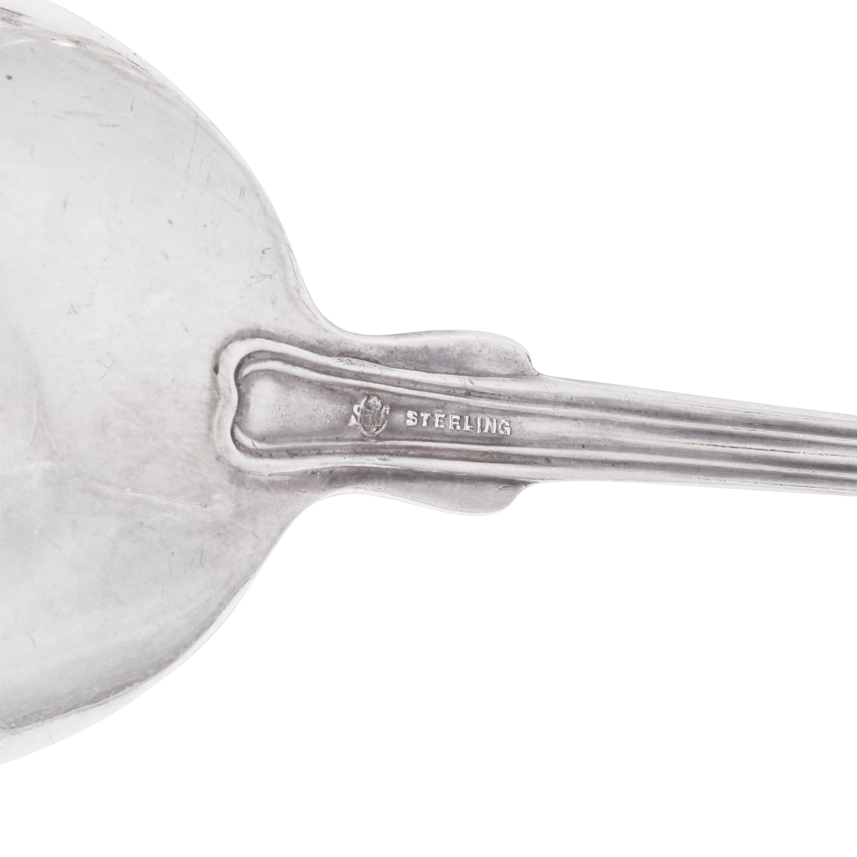 An American Silver Flatware Service