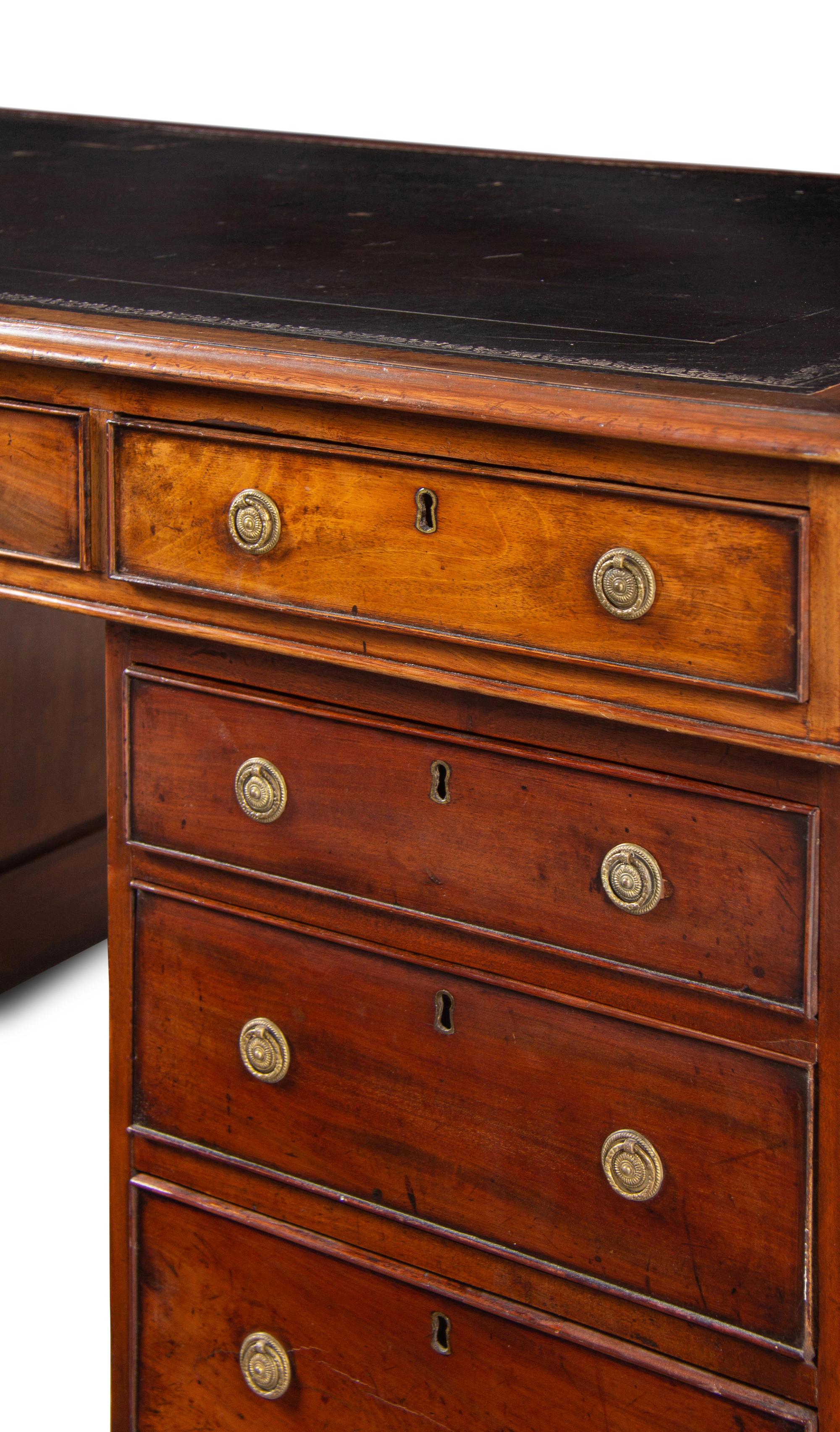 A George III Mahogany Partners’ Desk
