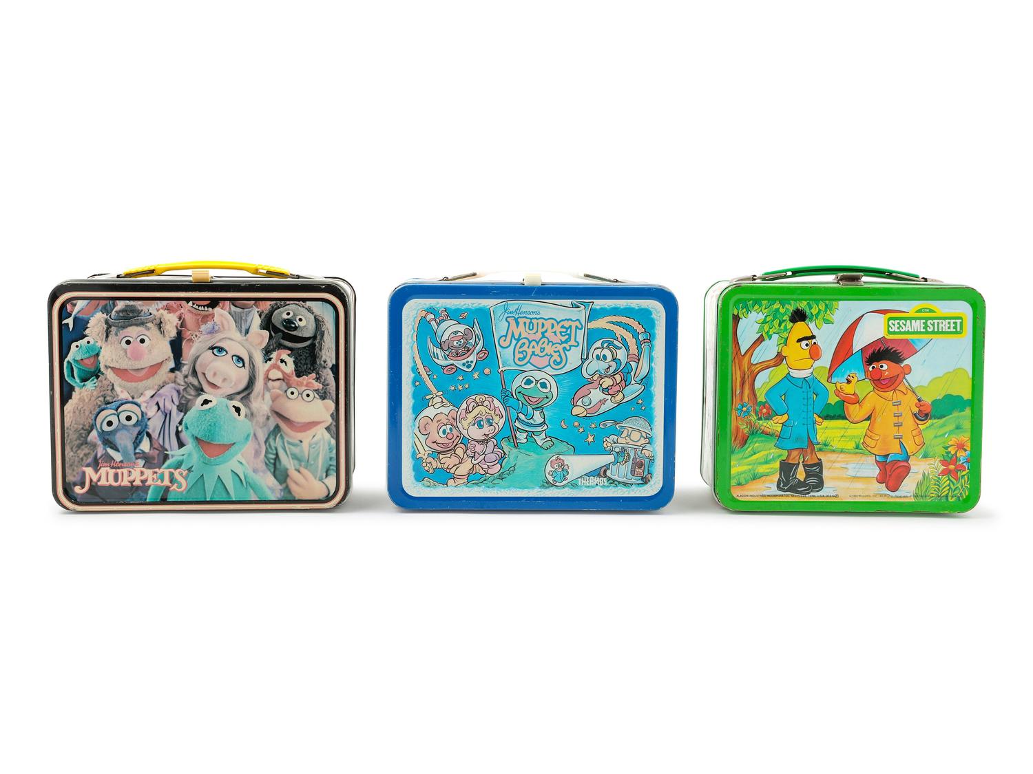 Two Muppets-Themed Lunch Boxes