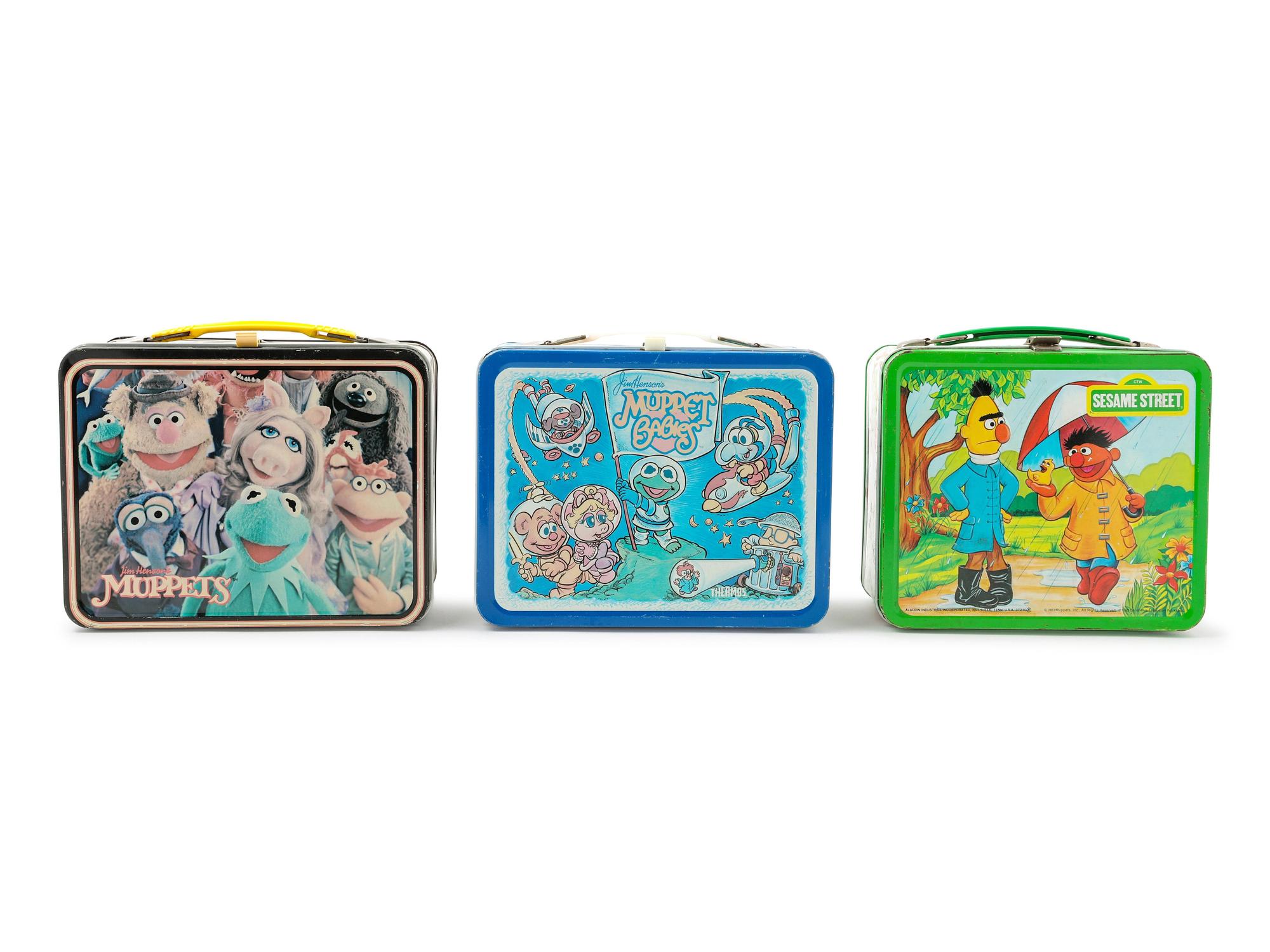 Two Muppets-Themed Lunch Boxes