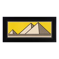Roy Lichtenstein (American, 1923-1997) — Pyramids, 1969