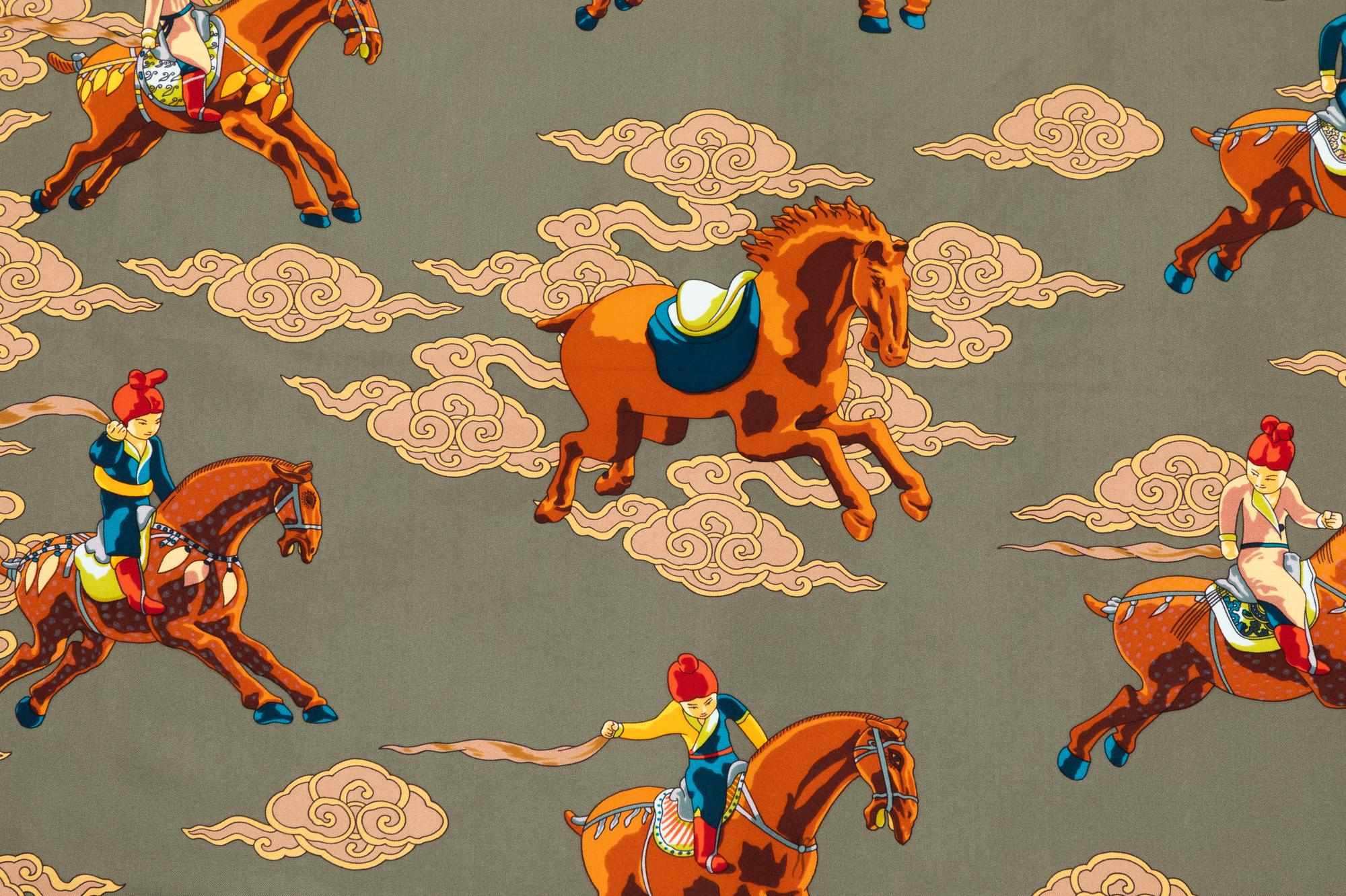 Hermès 90cm Silk Scarf
