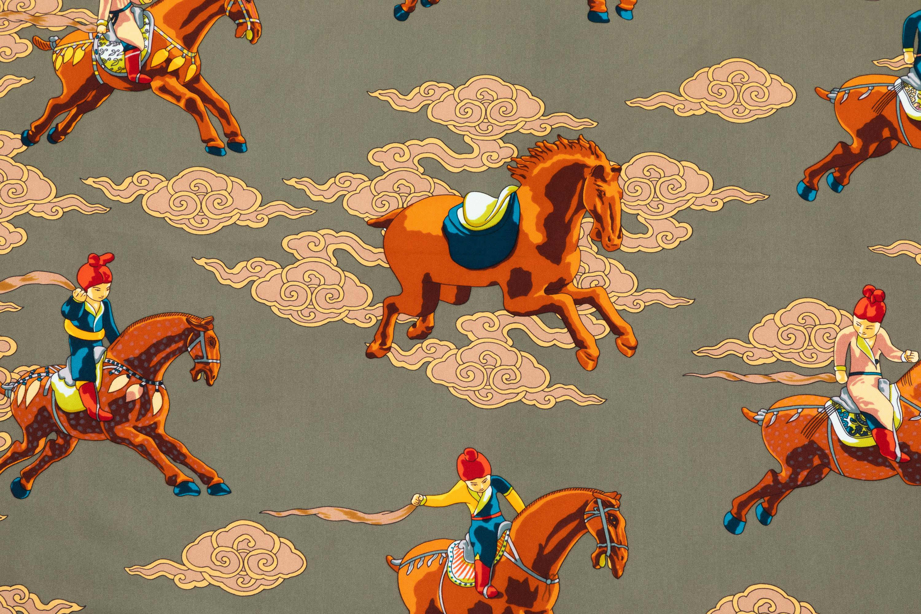 Hermès 90cm Silk Scarf