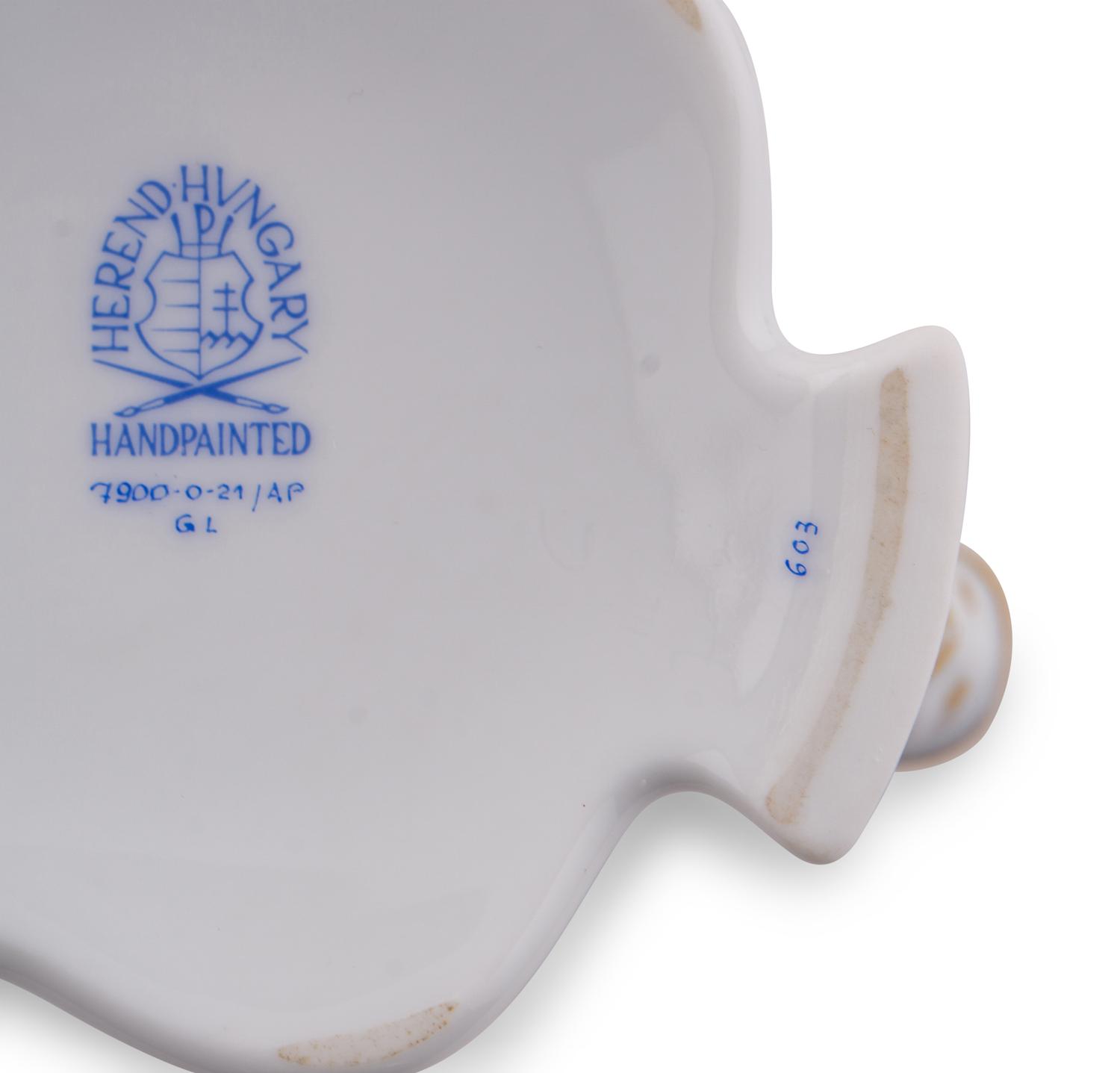 A Collection of Herend Porcelain Table Articles