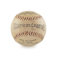 A 1926 New York Yankees Multi Signed Autograph Baseball Featuring Babe Ruth and Lou Gehrig (Beckett Authentication Services)