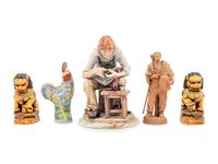 Five Decorative Figures