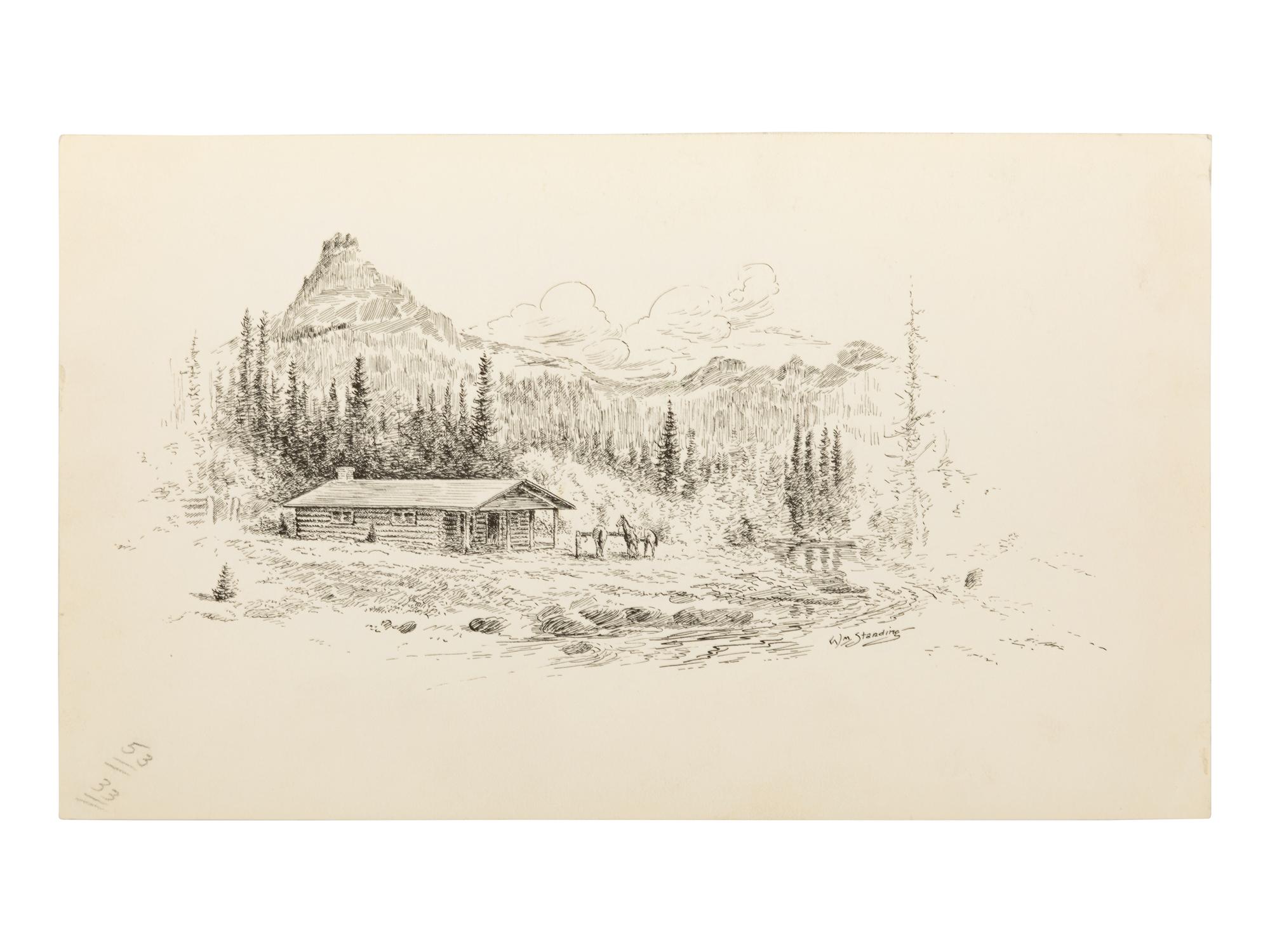 Two Works: Mountain Cabin