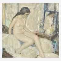 Richard Edward Miller (American, 1875-1943) — Bather (Nude) , 1930