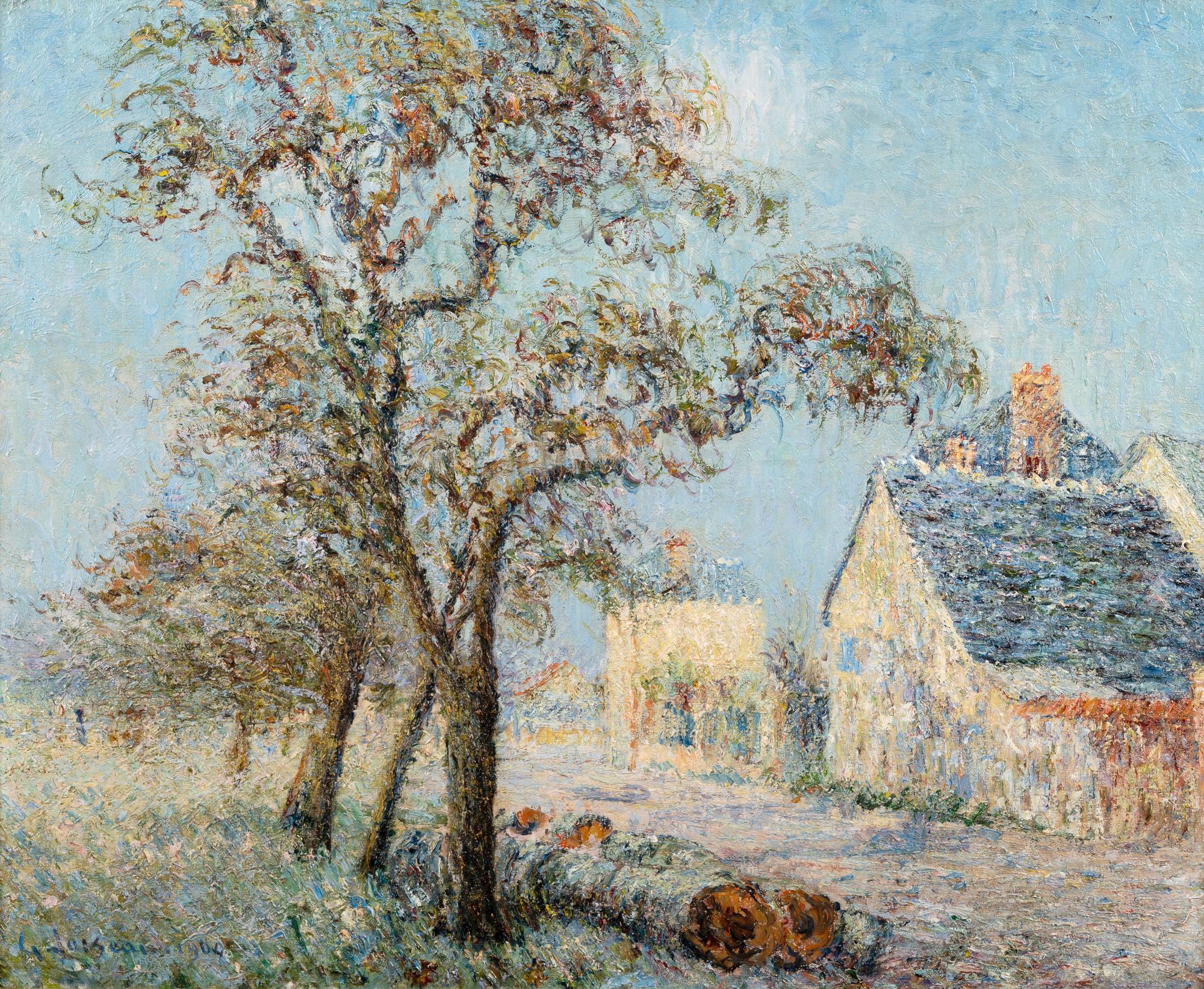 Gelée blanche au Vaudreuil (La Route de Louviers)