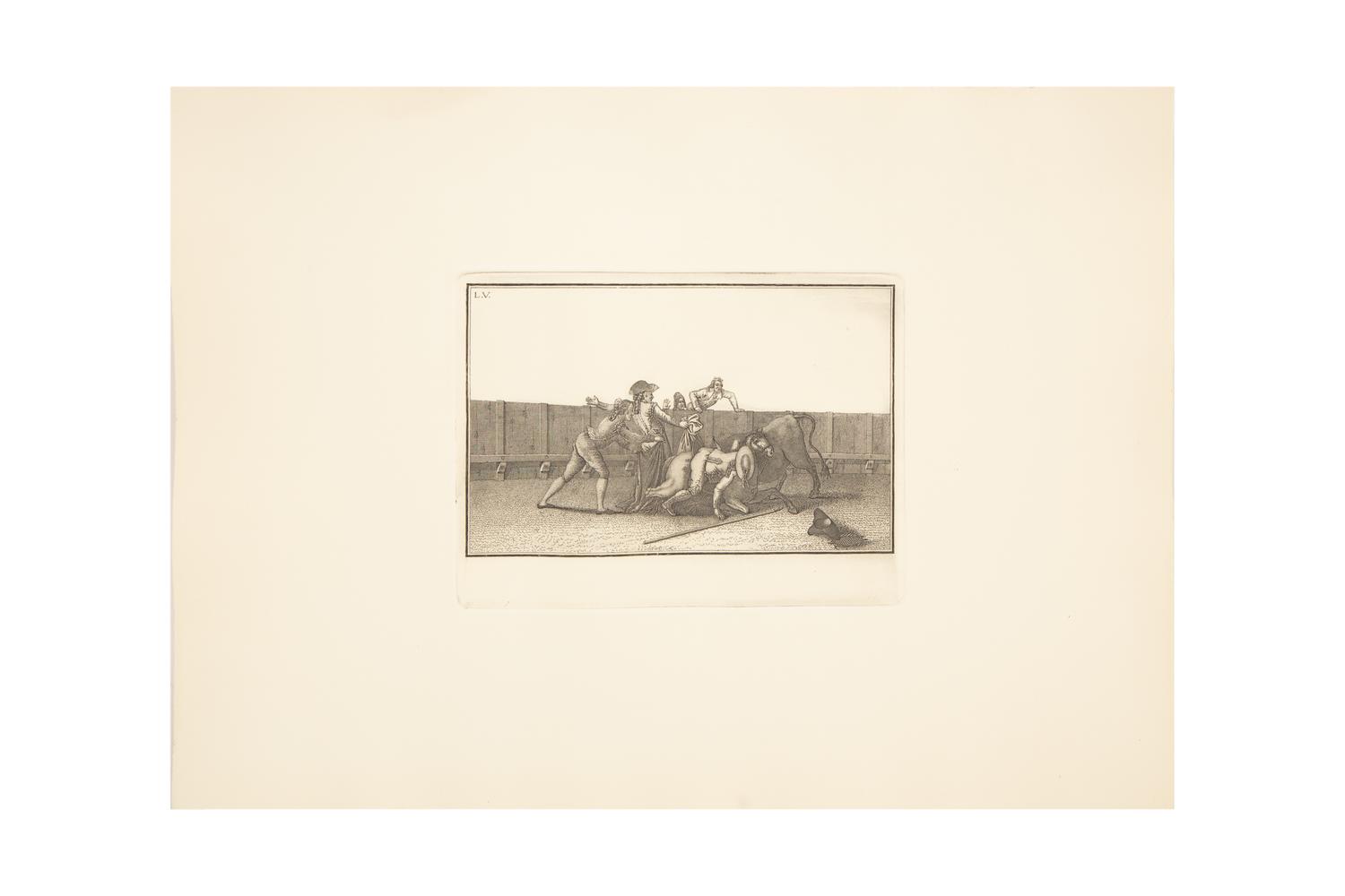 Luis Fernandes Noseret (Spanish, 18th Century) Coleccion de las Principales Suertes de una Corrida de Toros