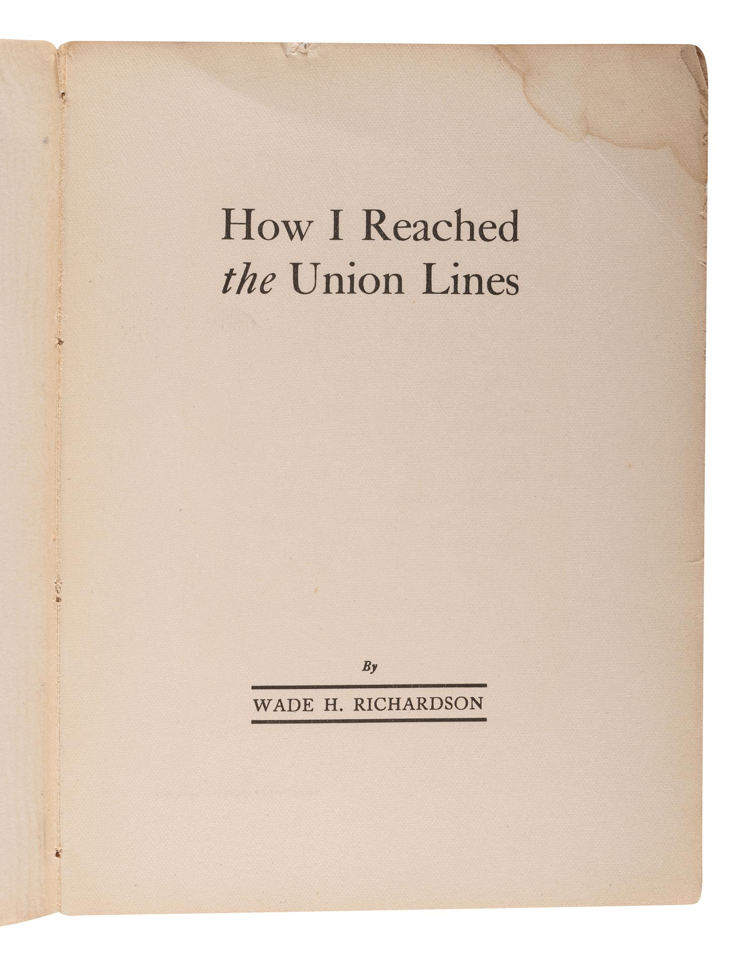 [CIVIL WAR - CONFEDERACY - REGIMENTAL HISTORIES]. A group of Confederate regimental histories, comprising: