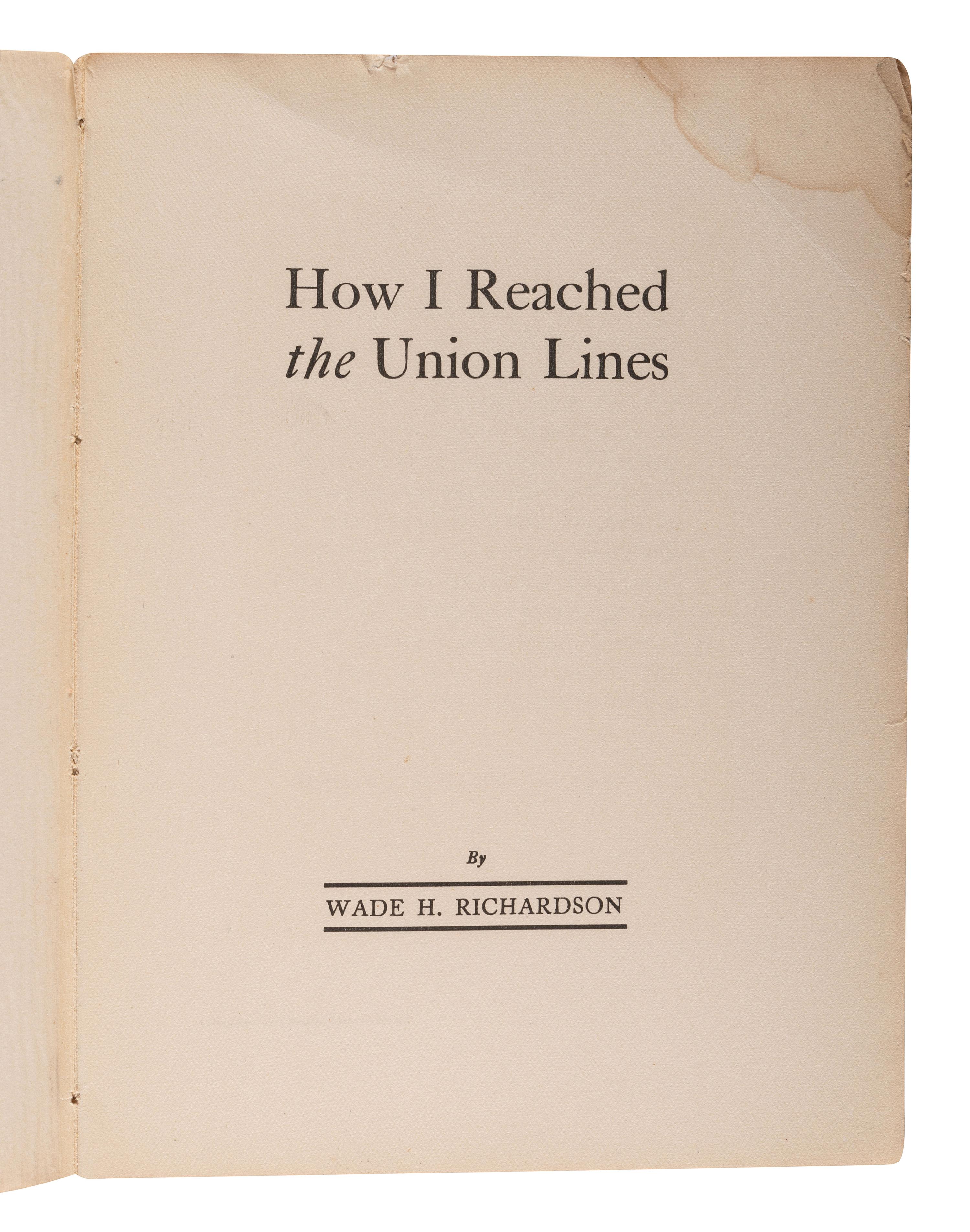 [CIVIL WAR - CONFEDERACY - REGIMENTAL HISTORIES]. A group of Confederate regimental histories, comprising: