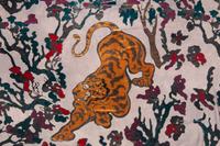A Christian Dior Scarf and a Giorgio Armani Voided Velvet Shawl
