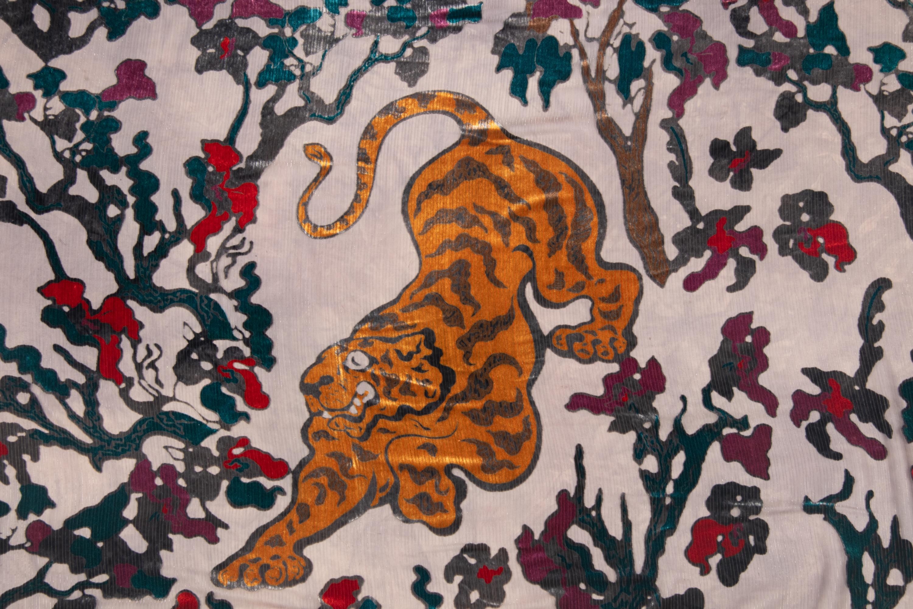 A Christian Dior Scarf and a Giorgio Armani Voided Velvet Shawl