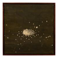 Pavement Evidence-Existence #1 (diptych), 2001, and Genetic Gem VII, 2002