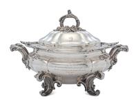 A Victorian Silver Presentation Tureen