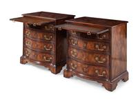 A Pair of George III Style Chests of Drawers