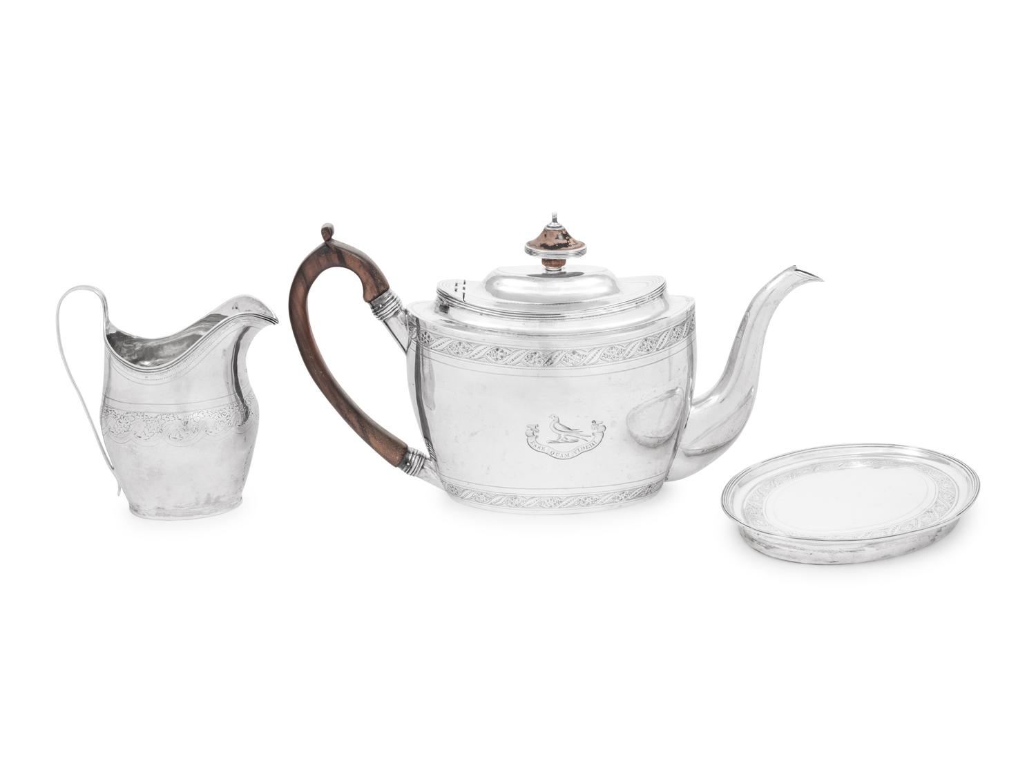 Three George III Silver Table Articles