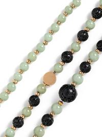 COLLECTION OF JADE BEAD JEWELRY