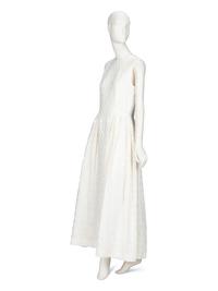 Alexander McQueen, White Jacquard Gown