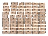 [CURRENCY]. More than 100 notes from the Owl Creek Bank of Mount Vernon, Ohio. Ca 1816-1818.