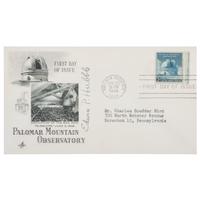 Edwin Hubble, American Astronomer, Signed First Day Cover