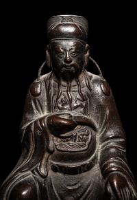 A Bronze Figure of A Daoist Immortal Wenchang