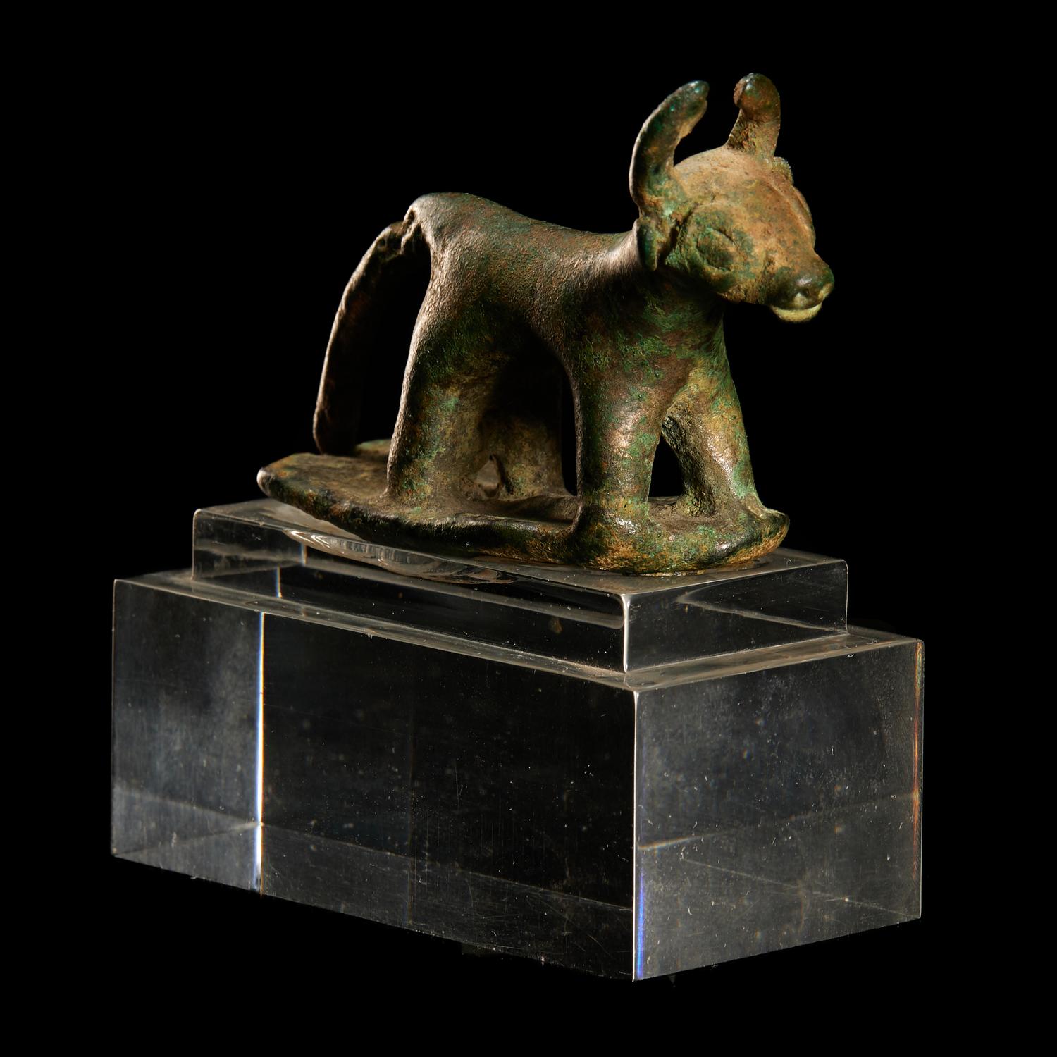A Near Eastern Bronze Bull