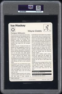 A 1977-1979 Sportscaster Wayne Gretzky No. 77-10 Rookie Hockey Card (PSA 8 NM-MT)