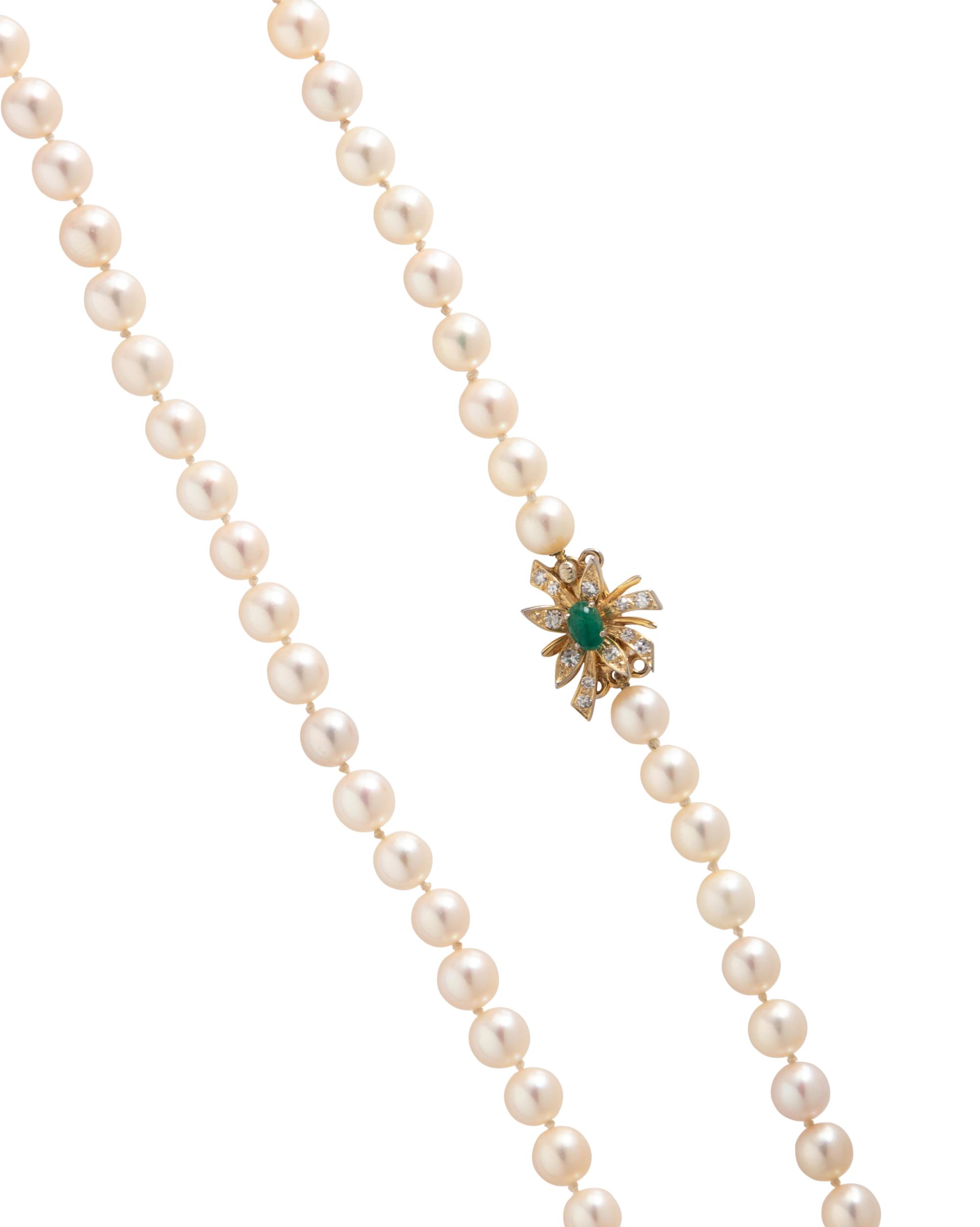 CULTURED PEARL NECKLACE
