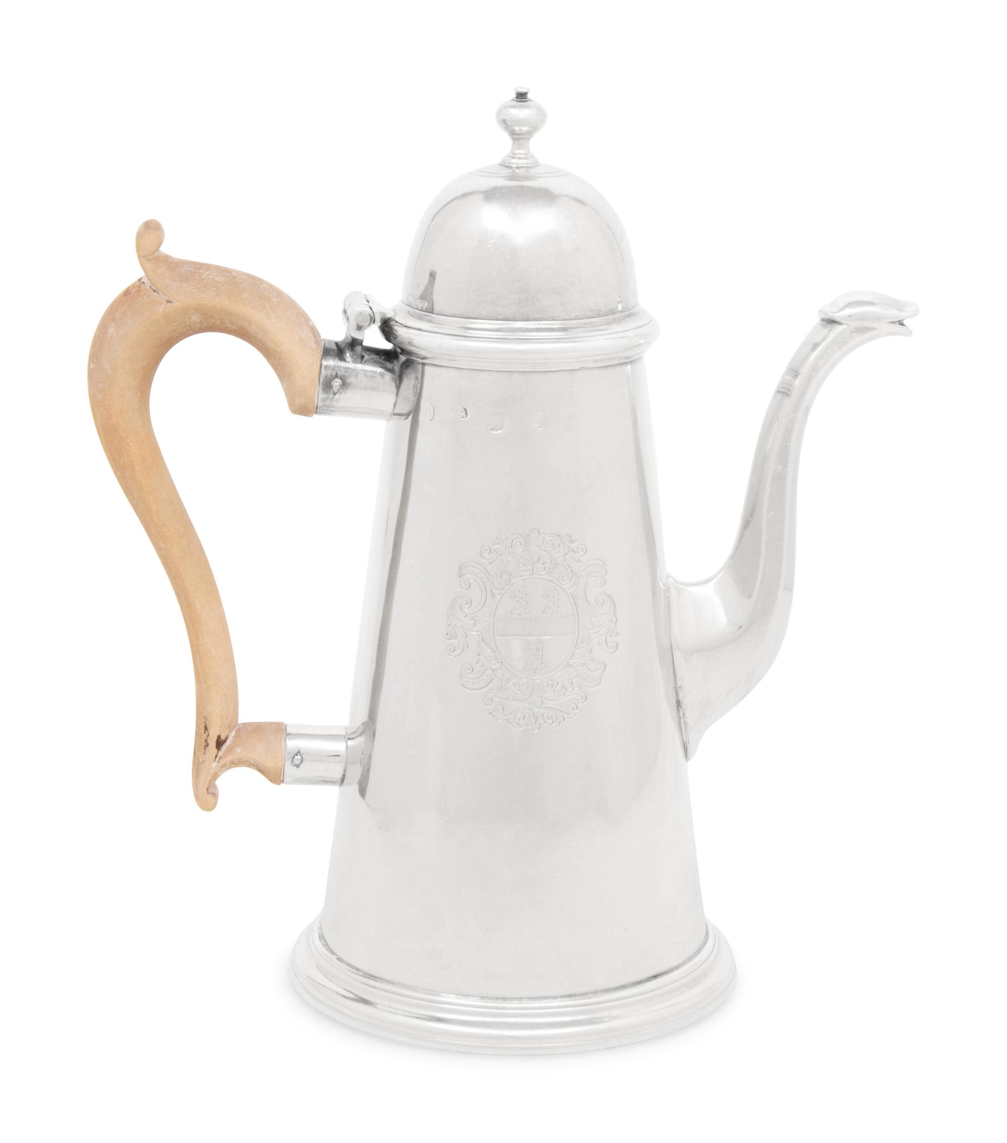 A George I Silver Coffee Pot