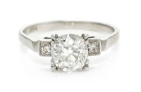 A Platinum and Diamond Ring, 3.00 dwts.